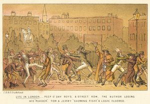 Leben in London von Isaac, Robert and George Cruikshank