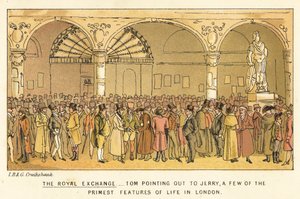 Die Königliche Börse von Isaac, Robert and George Cruikshank