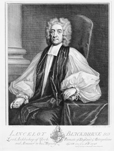 Lancelot Blackburne (1658-1743), Erzbischof von York von Isaac Seeman
