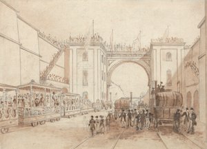 Eröffnung der Liverpool und Manchester Eisenbahn