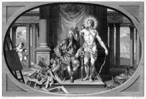 König George III 1738-1820, 18. Jahrhundert von Isaac Taylor