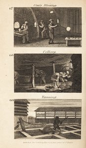 Berufe im Regency-England: Glasblasen, Bergbau und Gerberei