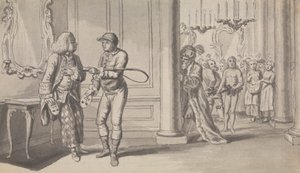 Unidentifizierte Zeitschrift / Theaterillustration von Isaac Taylor