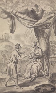 Unidentifizierte Zeitschrift / Theaterillustration