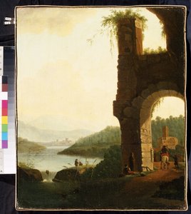 Romantische Landschaft von Isaac de Moucheron