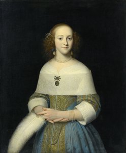 Porträt einer jungen Frau, möglicherweise Susanna Reael, 1656