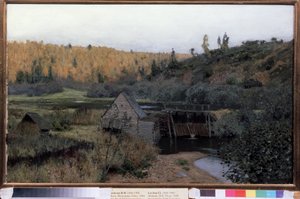 Herbst. Mühle. Plios (Russland) von Isaak Ilyich Levitan