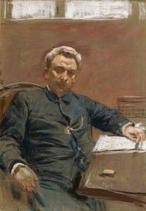 Porträt des Stummfilmschauspielers Alexander Pawlowitsch Lensky von Isaak Ilyich Levitan