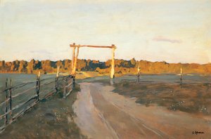Sommerabend, 1900 von Isaak Ilyich Levitan