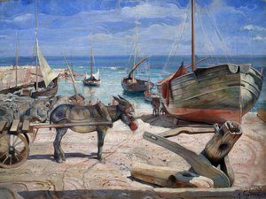 Die Insel Capri von Isaak Israilevich Brodsky