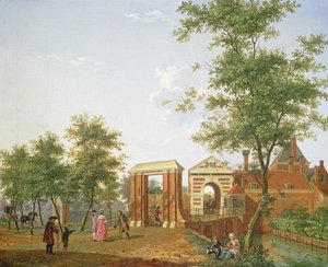 Ansicht des Zylpoort, Haarlem, 1780