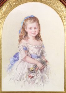 Porträt von Winifred Mary Bombass, zehn Jahre alt, 1872