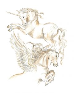 Einhorn und Pegasus