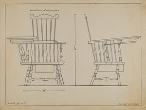 Stuhl von Isadore Goldberg