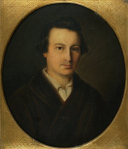 Porträt des Dichters Heinrich Heine 1797-1856, 1843