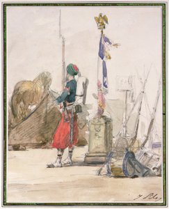 Soldat auf Wache