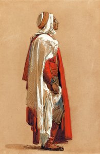 Studie eines Mannes in orientalischer Tracht von Isidore Pils