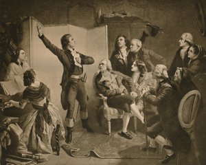 Das erste Singen der Marseillaise (1895)