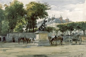 Die Pariser Kommune: die Armee von Versailles in den Tuilerien, ca. 1871 von Isidore Pils