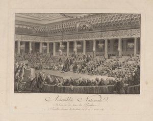 Die Nacht des 4. August 1789 in der Nationalversammlung, 1790