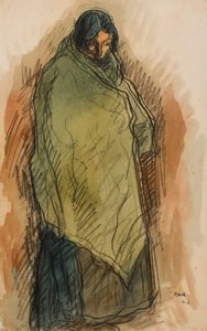 Stehender Zigeuner von Isidre Nonell