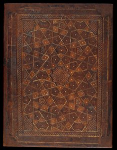Buchdeckel, Ägypten oder Syrien, Mamluken-Periode von Islamic School