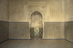 Madrasa von Sidi Bou Medine, Gebetshalle von Islamic School