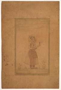 Porträt von Shah Jahan, Mitte des 17. Jahrhunderts