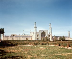 Die Masjid-i Jami oder Freitagsmoschee, gegründet 1200, wiederaufgebaut 1498
