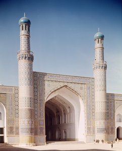 Die Masjid-i Jami oder Freitagsmoschee, gegründet 1200, wiederaufgebaut 1498