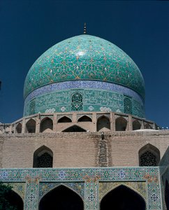 Ansicht der Shah-Moschee (auch bekannt als Imam-Moschee) von Islamic School