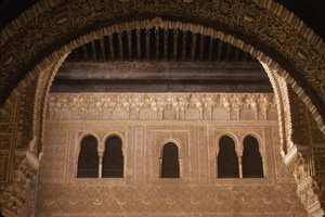 Ansicht des Palastes vom Patio de Mexuar von Islamic School