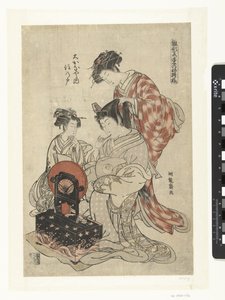 Die Kurtisane Suminoto aus dem Okanaya von Isoda Koryusai