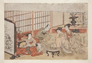 Nr. 1, Eine Party in Yoshiwara von Isoda Koryusai