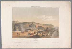 Blick auf das Casino von Dieppe