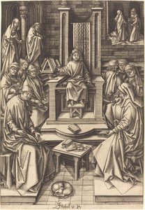Christus unter den Schriftgelehrten, ca. 1490-1500