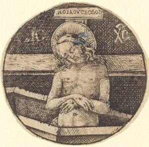Christus als der Schmerzensmann von Israhel van Meckenem