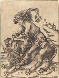 Samson und der Löwe
