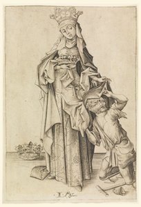 Heilige Elisabeth von Israhel van Meckenem