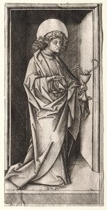 St. Johannes mit Schlange im Kelch von Israhel van Meckenem