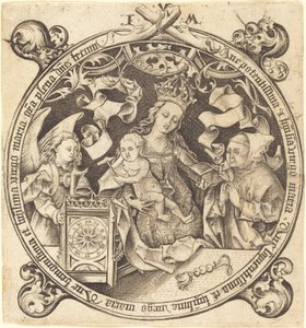 Die Madonna mit der Uhr, ca. 1490