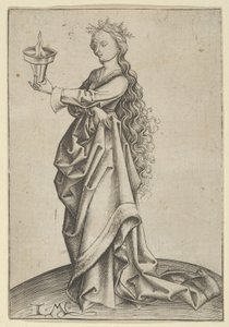 Die dritte kluge Jungfrau, ca. 1450-1503