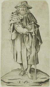 St. Jakobus der Ältere, aus Christus und die Apostel