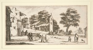 Eine Kirche von Israël Henriet