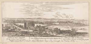 Ansicht von Lyon vom Haus von Monsieur Pion