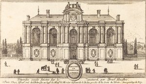 Das Hostel de Vandosme in Paris von Israël Silvestre