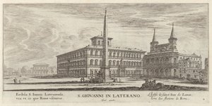 S. Giovanni in Laterano von Israël Silvestre