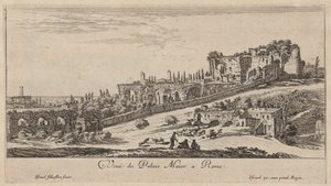 Ansicht des Maior-Palastes in Rom