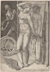 Allegorie der Eitelkeit (Der Tod überrascht eine Frau)