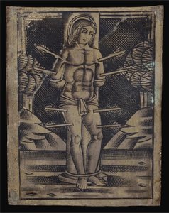 Heiliger Sebastian von Italian 16th Century